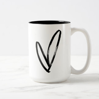 NYC Valentine’s Coffee Mug – Love in the City ツートーンマグカップ