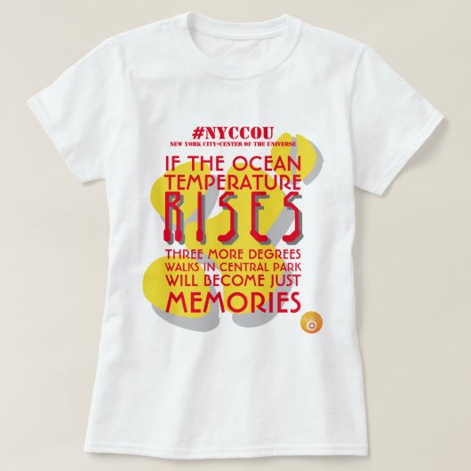 NYCCOU 3 MORE 2度Tシャツ Tシャツ (デザイン正面)