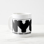 NYCCOU NYC 絶叫ヘッド コーヒーマグカップ (正面左)