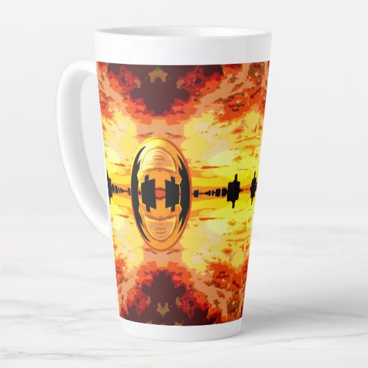 NYCHオリゾン カフェラテマグ (左アングル)