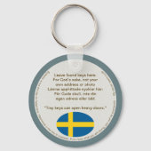 Nyckelring — Safe キーホルダー (裏面)