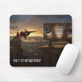 Nydenion Mouse Pad Adcalmahr Sign マウスパッド (マウス)
