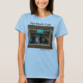 Nyeのビーチのカフェの女性Tシャツ Tシャツ