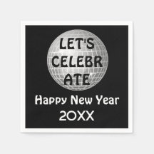 NYEディスコ祝ボールシルバー