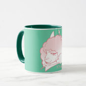 NYGELヘッドショットマグ：バアルブラ マグカップ (正面左)