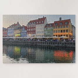NYHAVNエンターテイメント地区コペンハーゲンデンマーク ジグソーパズル