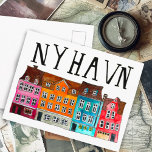 NYHAVNコペンハーゲンウォーターカラーアートトラベル ポストカード<br><div class="desc">カスタマイズ可能なカード、カードの背面または前面に独自の文字を追加。私の店にもっとデザインをチェックするもしか、何か好きなことを教えてカスタムくれ。</div>