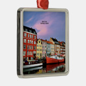 Nyhavn Canal, Copenhagen, Denmark,  メタルオーナメント (右)