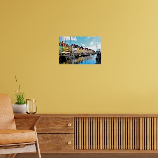 Nyhavn District, Denmark, ポスター (リビング2)