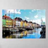 Nyhavn District, Denmark, ポスター (正面)