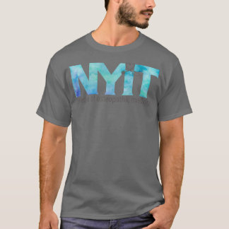 NYITCOMブルーウォーター色 Tシャツ