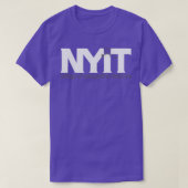 NYITCOMホワイト Tシャツ (デザイン正面)