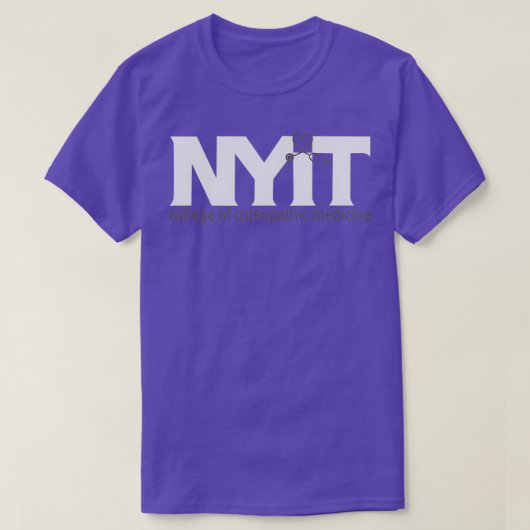 NYITCOMホワイト Tシャツ (デザイン正面)