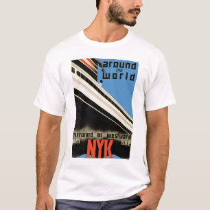 NYKの世界中 Tシャツ