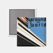 NYKを使った世界の魅力 マグネット (正面/裏面)