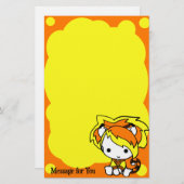 Nykoの文房具 便箋 (正面/裏面)