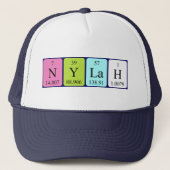 Nylah周期表名hat キャップ (正面)