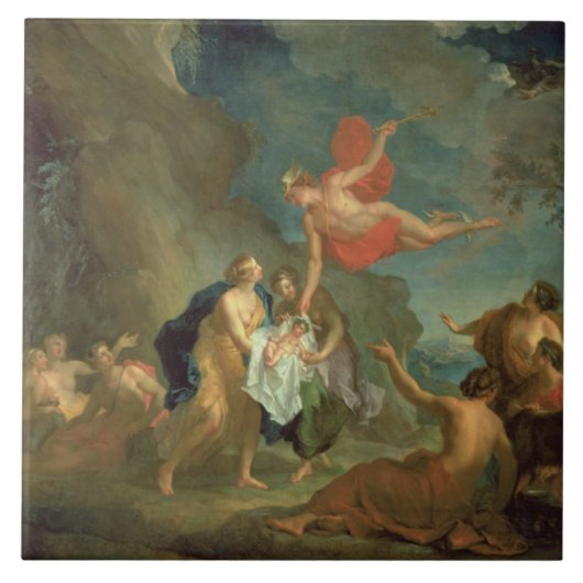 Nymに水星によって渡される幼児バッカス タイル (正面)