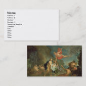 Nymに水星によって渡される幼児バッカス 名刺 (正面/裏面)