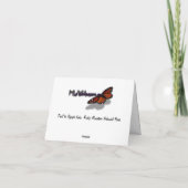 Nymph Lake Trail in Early Autumn カード (裏面)