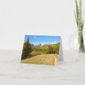 Nymph Lake Trail in Early Autumn カード (正面)