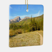 Nymph Lake Trail in Early Autumn セラミックオーナメント (右)