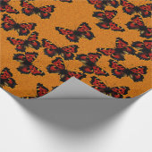 Nymphalisのxanthomelas ラッピングペーパー (角)