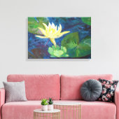 Nymphéa キャンバスプリント (インサイチュ (リビング))
