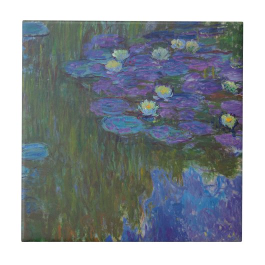 Nymphéas enのフルーア| 1914-17年 タイル (正面)