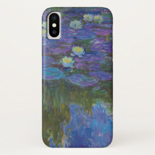 Nymphéas enのフルーア 1914-17年 iPhone x ケース