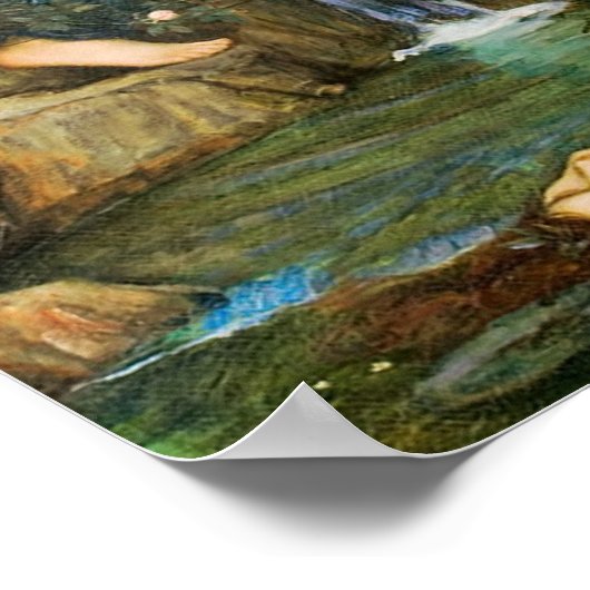 Nymphsがポスターの頭部を見つける ポスター (角)