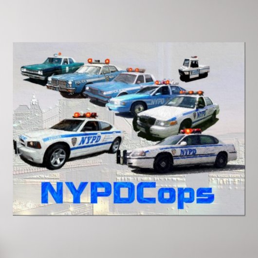 NYPDCopsポスター ポスター (正面)