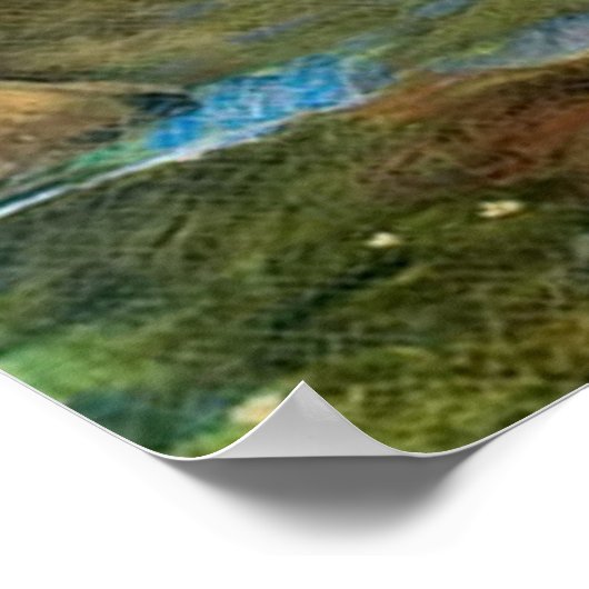 Nyphsオルフェウスの頭を見つける – 1900 ポスター (角)