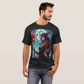 Nyra Bloodthorn - Vampiric Sorceress of Thorn Tシャツ (正面フル)