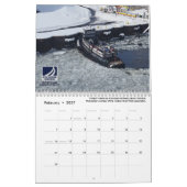 NYSの海洋のハイウェー2016年の引っ張りそしてはしけ カレンダー (2月 2027)