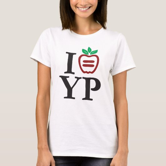 NYULYPのロゴの女性長袖(合う) Tシャツ (正面)