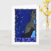 Nyxの挨拶状 カード (黄色い花)