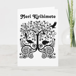 NZナイツブバードクリスマスカード シーズンカード