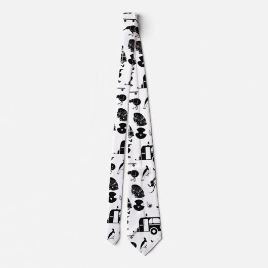 NZパターン ネクタイ (裏面)