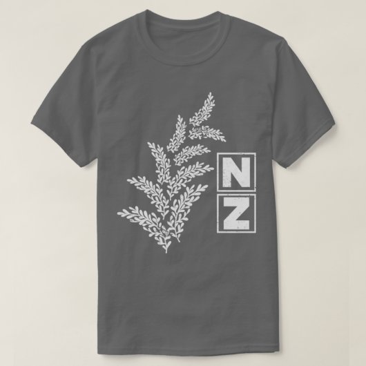 NZフラワーニュージーランド Tシャツ (デザイン正面)