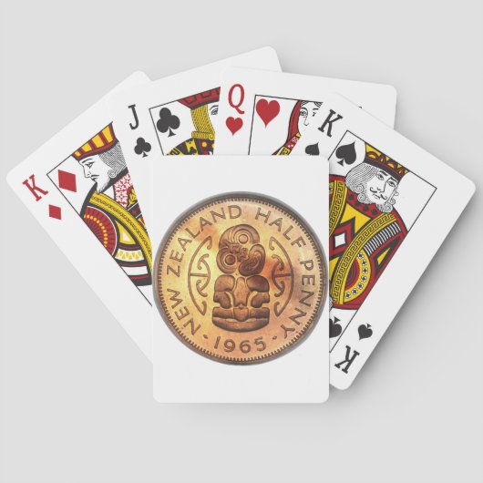 NZマオリ・ヘイ・ティキトゥーンガプヌアート トランプ (裏面)