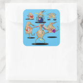 NZミュージックキウイバンド スクエアシール (バッグ)