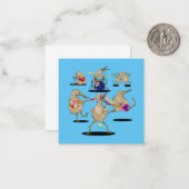 NZミュージックキウイバンド ノートカード (正面/裏面インサイチュ)