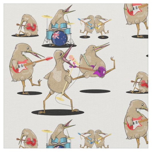 NZミュージックキウイバンド ファブリック (クローズアップ)