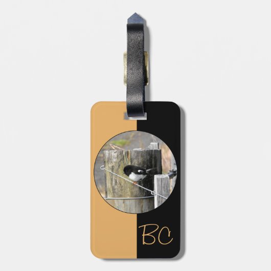 NZ鳥 ラゲッジタグ (裏面縦)