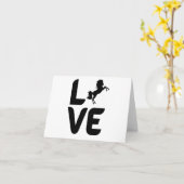 OとしてのHorseとの愛空白の カード (黄色い花)