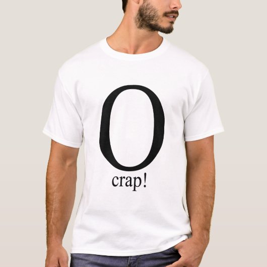 OのがらくたのTシャツ Tシャツ (正面)