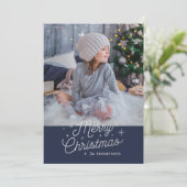 Oの神聖な夜/クリスマスの写真カード シーズンカード (スタンド正面)