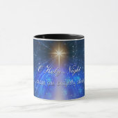 Oの神聖な夜-星は明るくマグを照らしています マグカップ (中央)