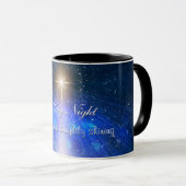Oの神聖な夜-星は明るくマグを照らしています マグカップ (正面右)